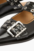 Feminine Buckle Ballerina