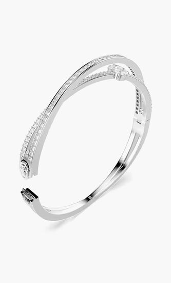 Hyperbola Mixed Cuts Bangle