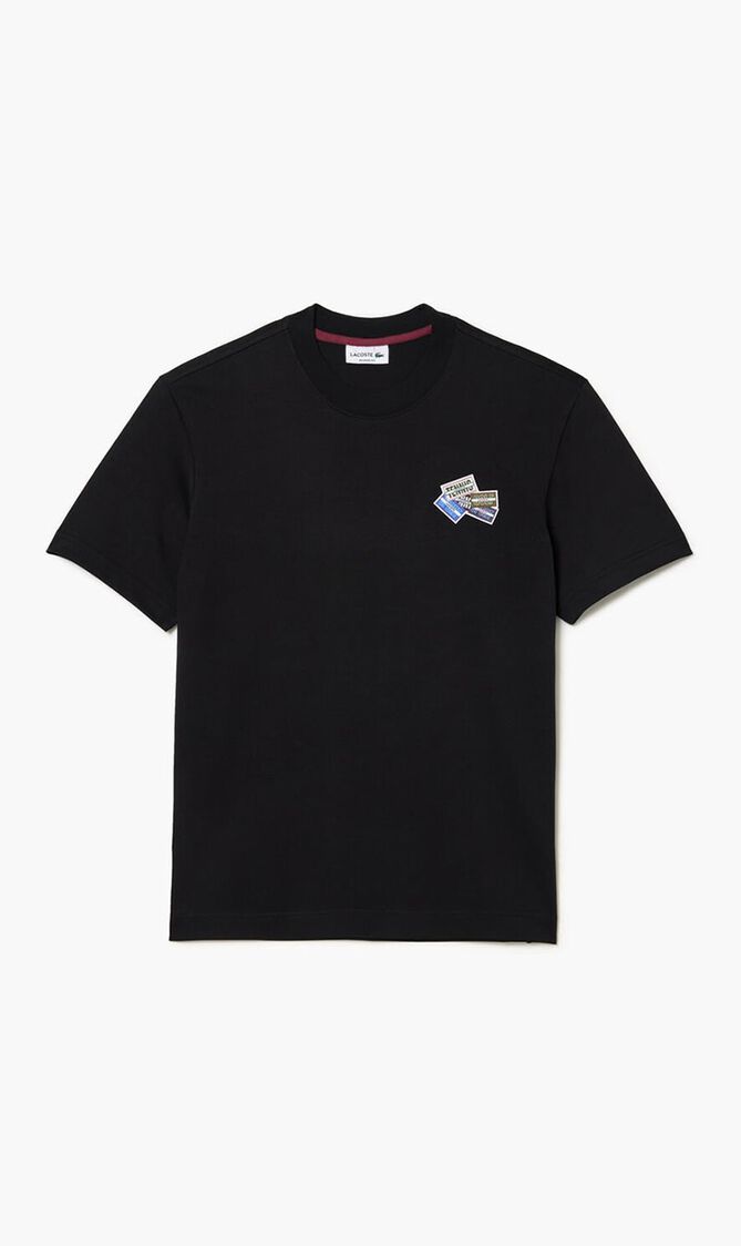 Heavy Cotton Jersey Multi Badge T-Shirt