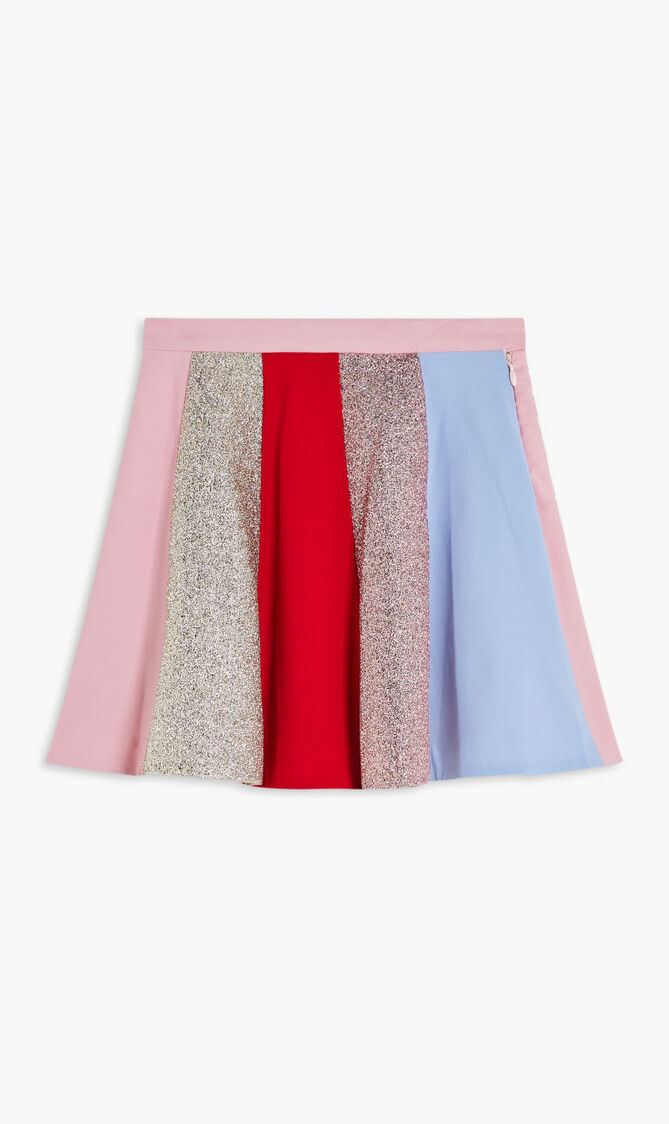 RAINBOW TRAPEZE SKIRT
