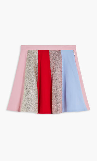 RAINBOW TRAPEZE SKIRT