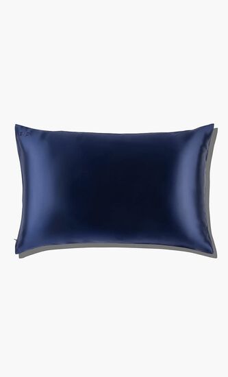 NAVY QUEEN ZIPPERED PILLOWCASE