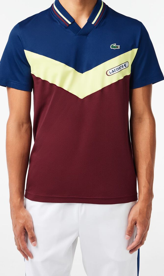 Lacoste Tennis X Daniil Medvedev Seamless Effect Polo Shirt