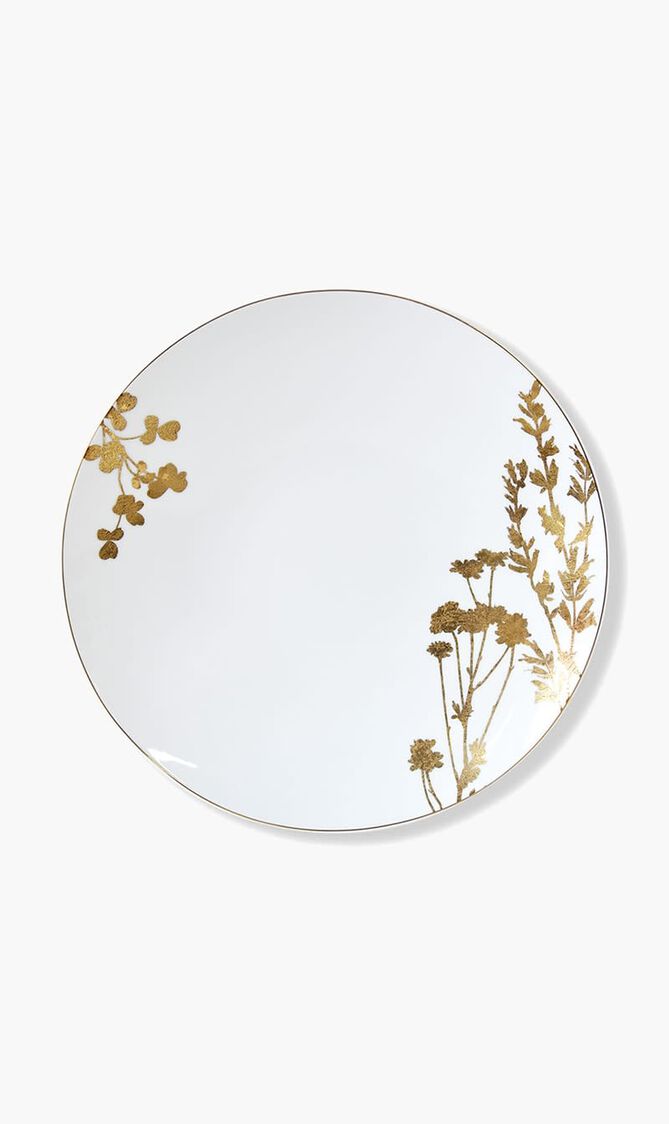 Vegetal Set of 4 assorted dinner plates 26cm