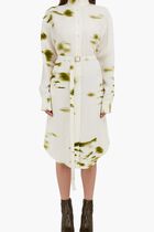Blossom Print Midi Shirt Dress