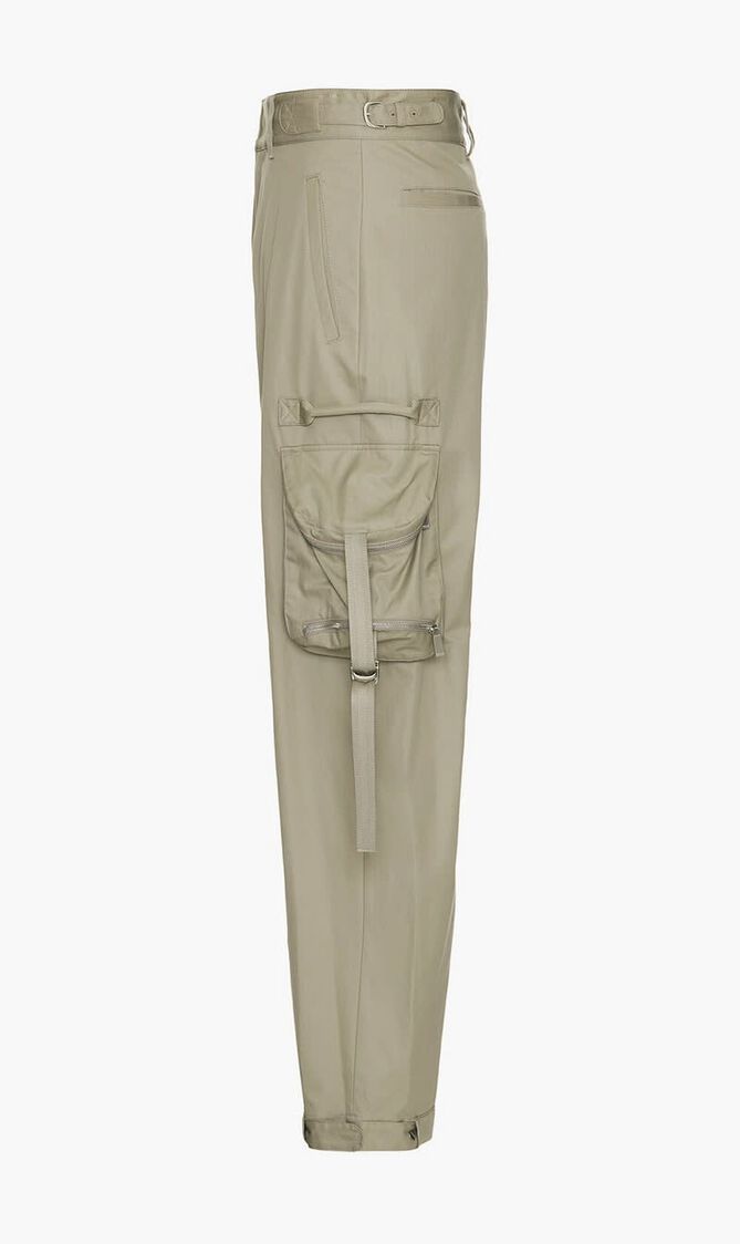 ZIP COT CARGO PANT BEIGE NO COLOR