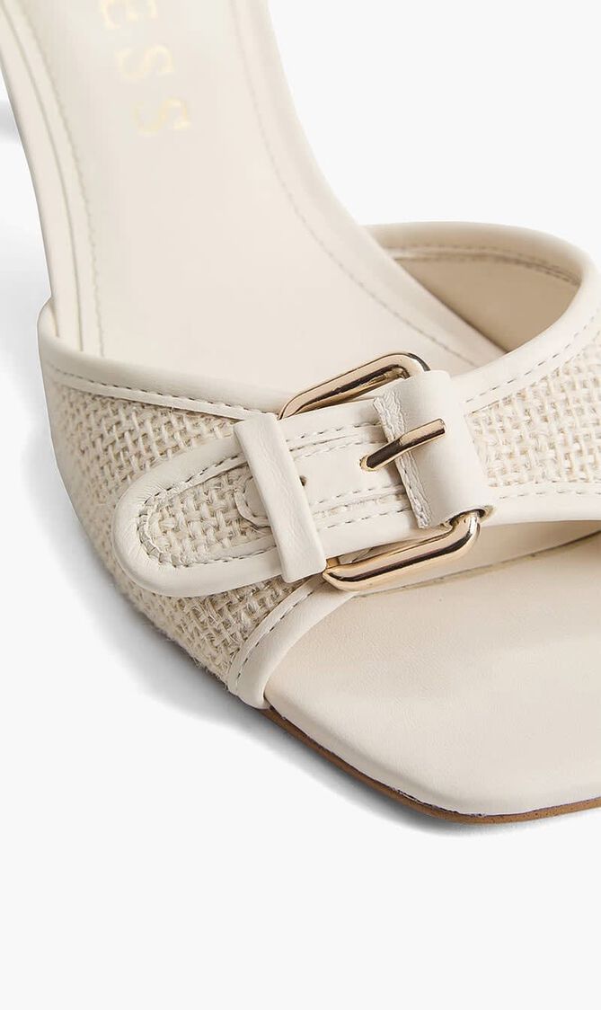 Dista Buckle Kitten Heels