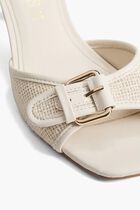 Dista Buckle Kitten Heels