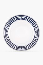 RDG LABIRINTO FLAT DINNER PLATE CM 28 IN. 11 IMPERO SHAPE LABIRINTO ZAFFIRO CRUISE