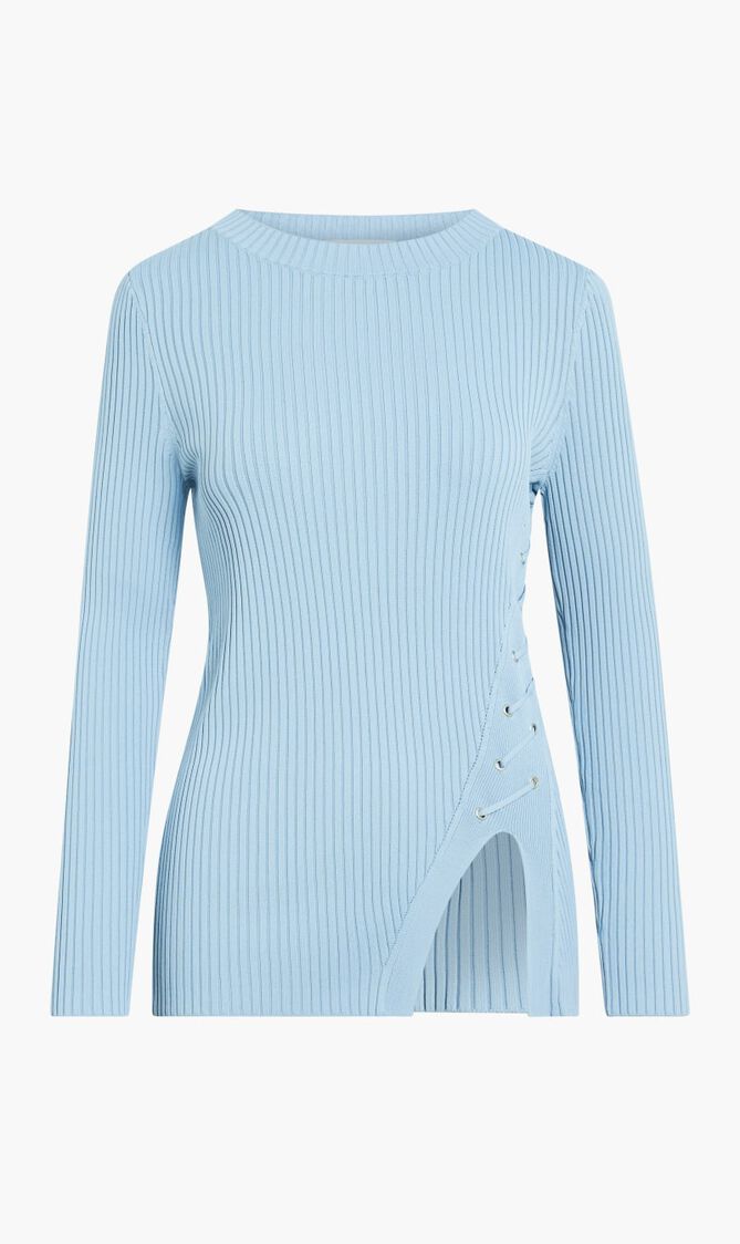 Irmine Round Neck Long Sleeve Sweater