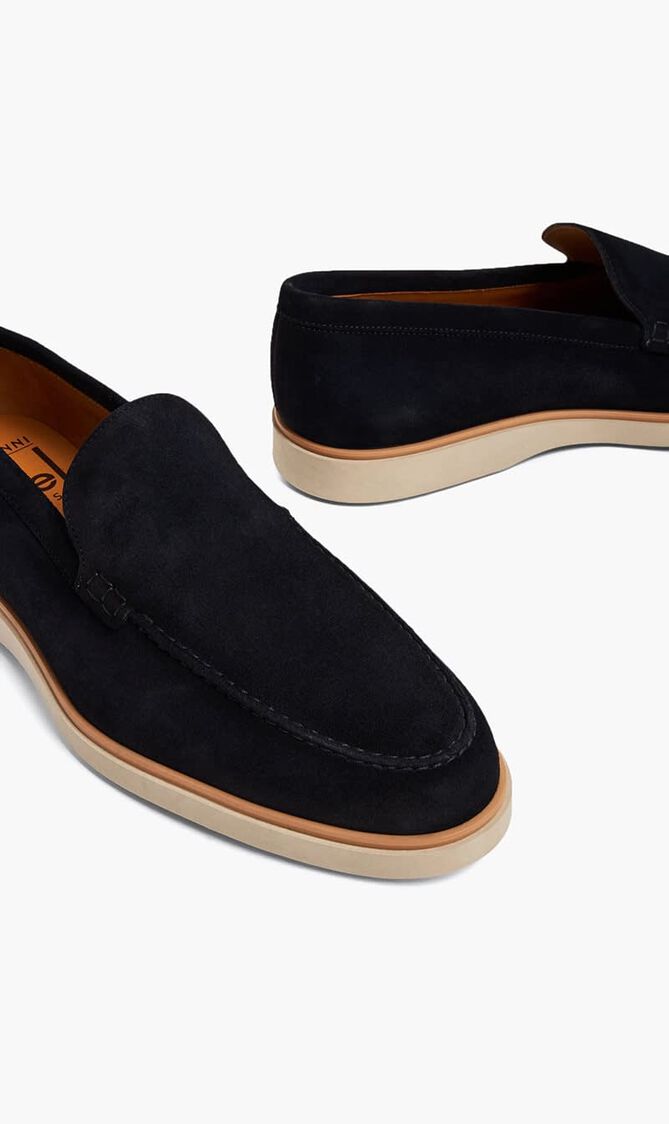Suede Loafers