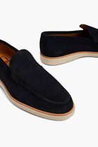 Suede Loafers