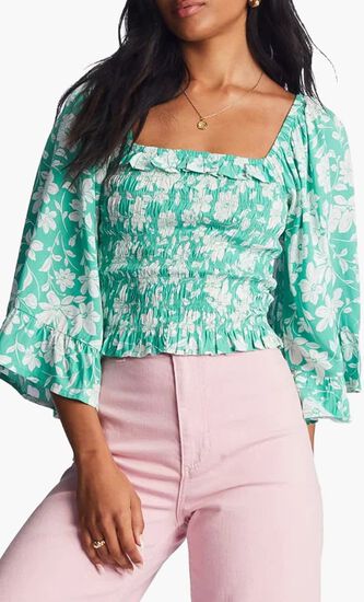 Be My Babe Bell Sleeve Top