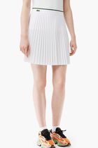 Short Pleated Elastic Waist Skirt