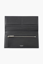 Gancini Embossed Long Wallet