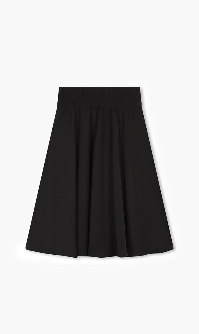 Logo Chiffon Skirt
