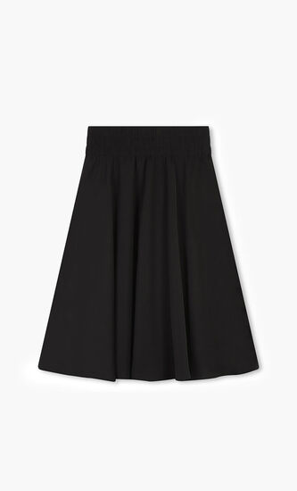 Logo Chiffon Skirt