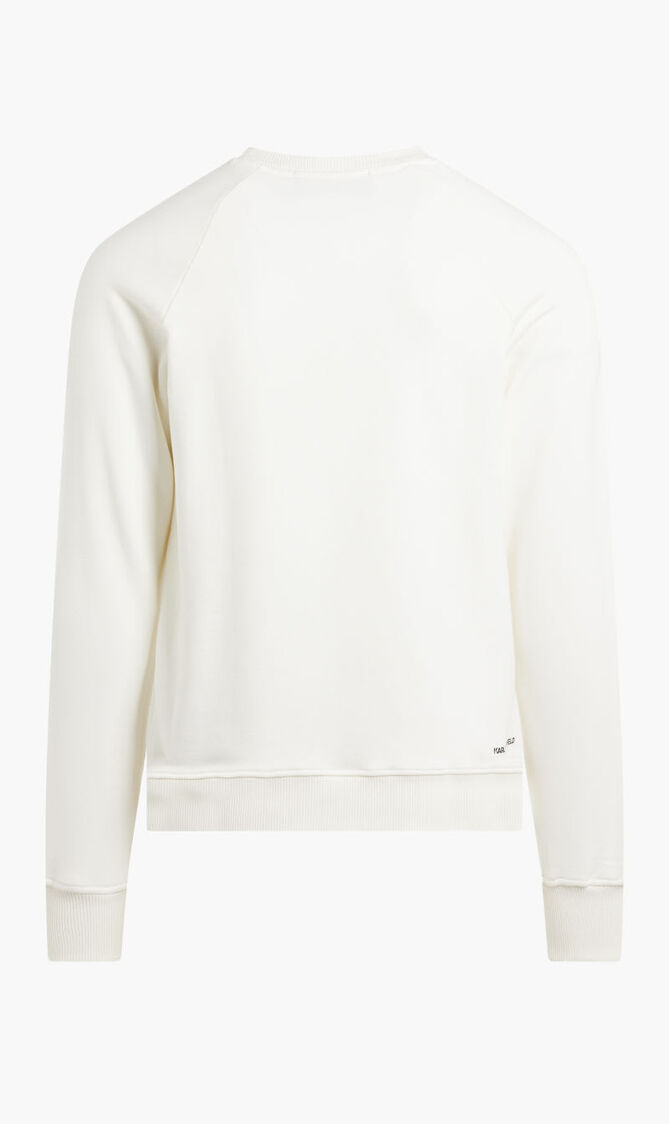 FABRIC MIX SWEATSHIRT