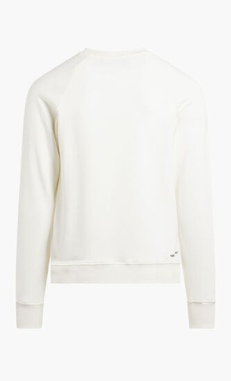 FABRIC MIX SWEATSHIRT