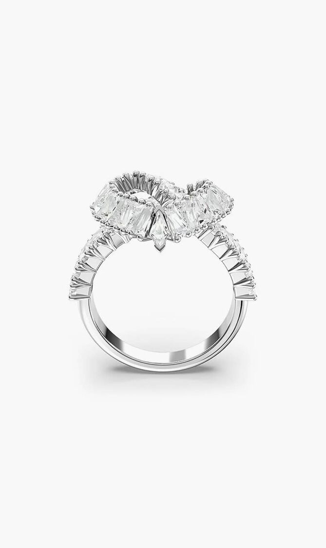 SJC MATRIX RING HRT WOVEN WHI/RHS 52 MM