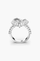 SJC MATRIX RING HRT WOVEN WHI/RHS 52 MM