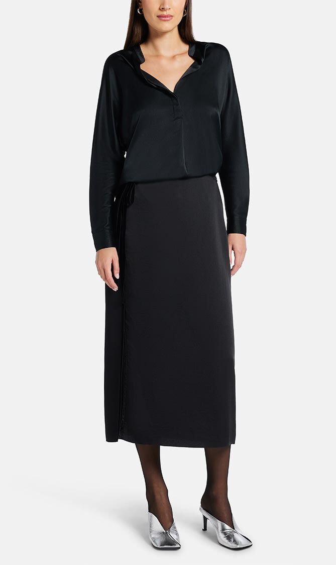 BAND COLLAR BLOUSE BAND COLLAR BLOUSE