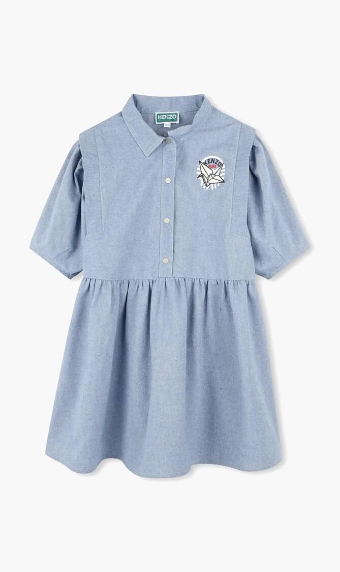 Logo Print Dress