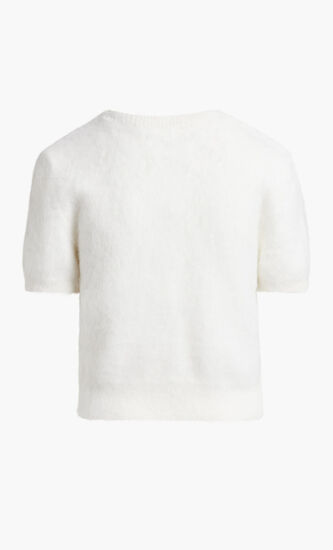 WHITE CREWNECK