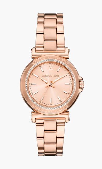 Maren Three Hand Stainless Steel Watch