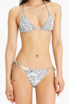 PRINTED STRING BIKINI BOTTOM