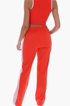 TRACK PANT WITH FLAT KNIT