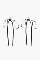 Bow Ribbon Stud Earrings