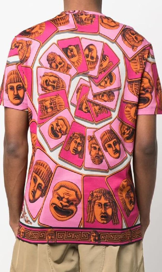 Le Maschere Print Short-Sleeved T-shirt
