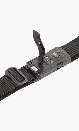 Cipher Lock Luggage Belt with Digital Scales