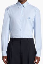 Striped Button-Down Shirt