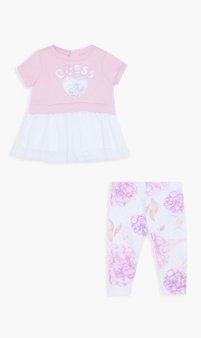 T-shirt With Interlock Set