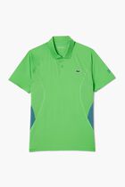 SHORT SLEEVED RIBBED COLLAR SHIRT