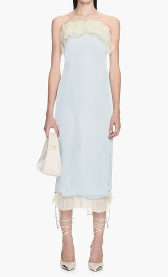 FLUID CU UPSIDE DOWN DRESS ARTIC ICE COC