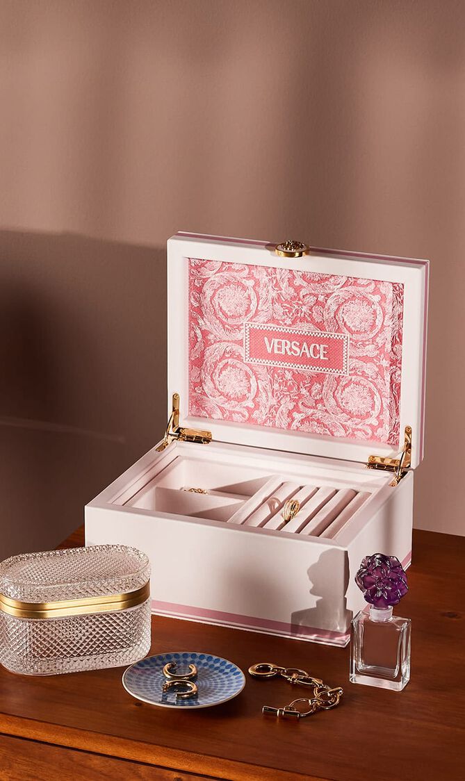 Barocco Jewelry Box Medium Pink