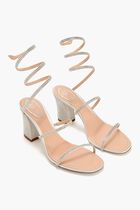 Grey Satin/C.Silver Shade Strass