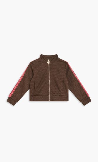 All Over Print Zip Sweatshirt