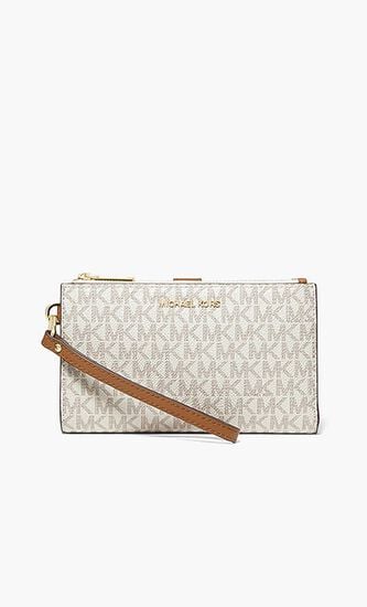 Double Zip Wrist Wallet