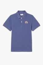 Embroidery Accent Petit Pique Polo Shirt