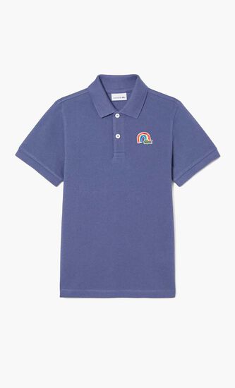 Embroidery Accent Petit Pique Polo Shirt