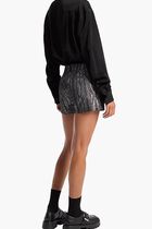 METALLIC MINI SHORT