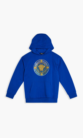 SWEATSHIRT FLEECE + MEDUSA EMBROIDERY