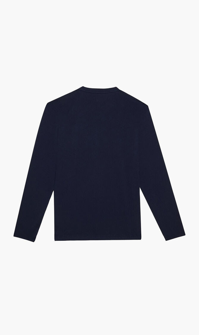 ALES TEE SHIRT CR24 TRTL PATCH COT BLEU MARINE