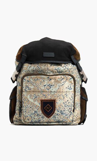 Embroidered Canvas Backpack