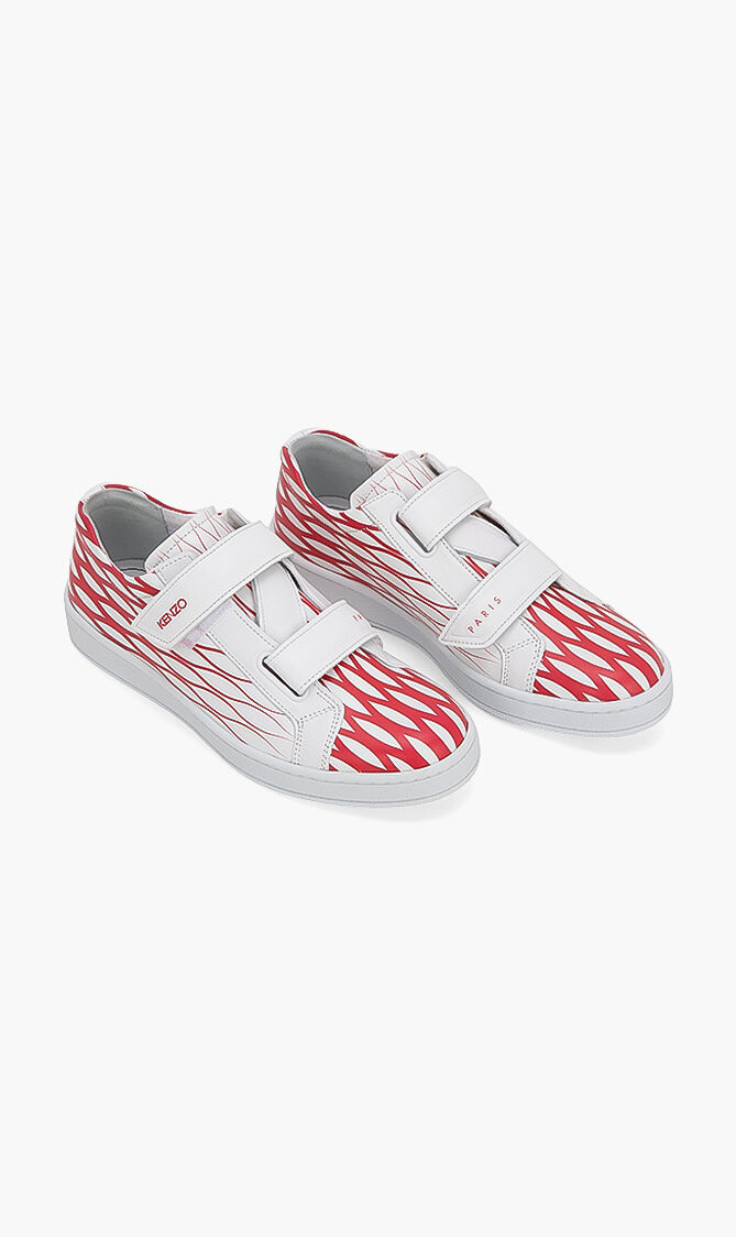 Tennix Velcro Low-Top Sneakers