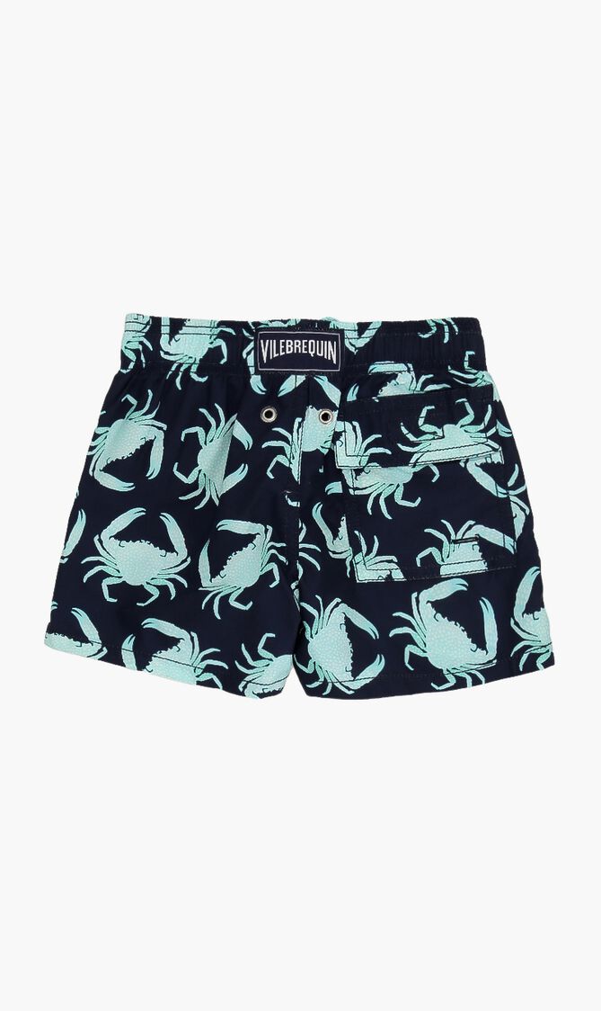 Crab Print Shorts